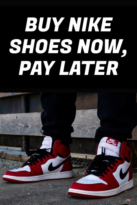 nike buy now pay later.